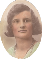 Rie (Grietje) van der Zande, ong. 1930 Rie (Grietje) van der Zande, ong. 1930
