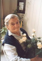 Rie van der Zande in 1986, Weerdstraat Meppel Rie van der Zande in 1986, Weerdstraat Meppel